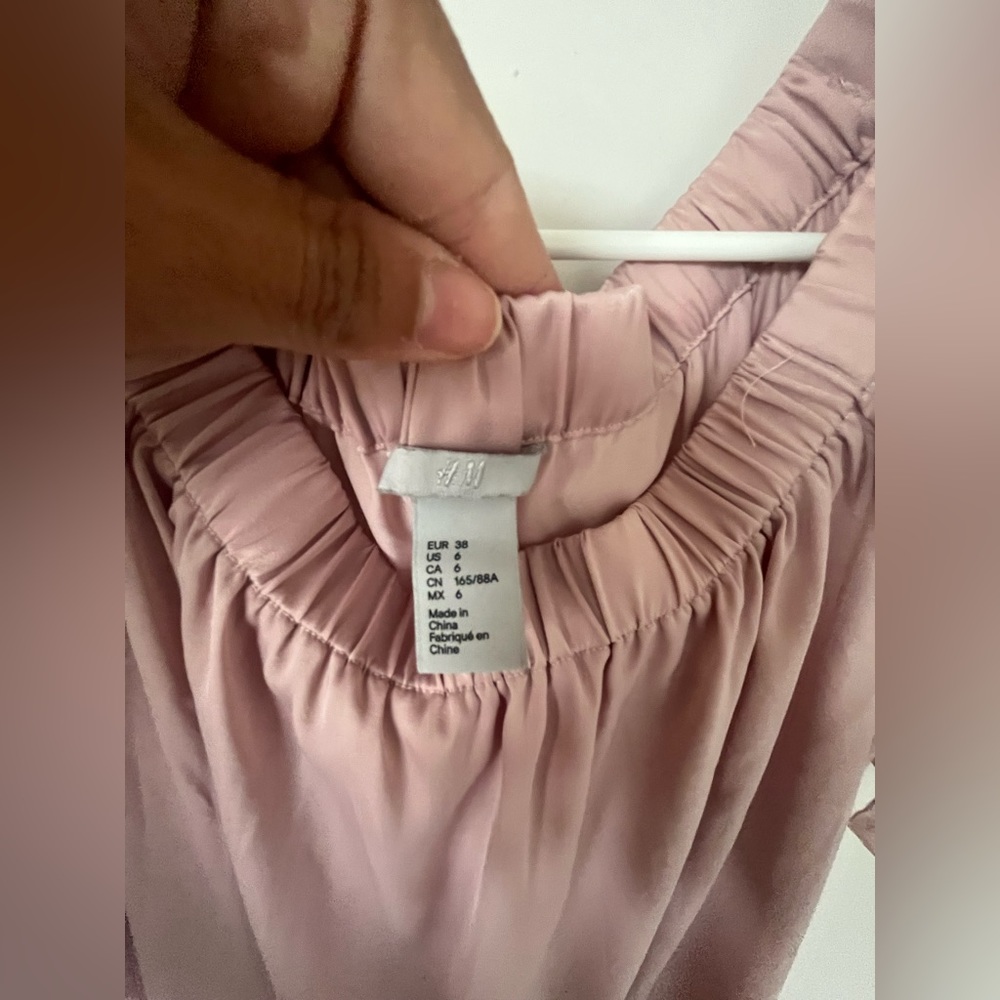 Satin blouse top